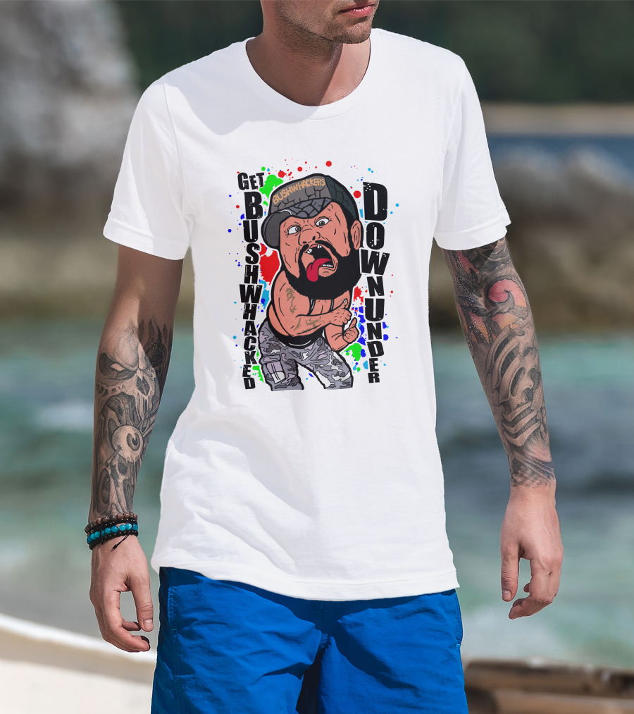 Get Bushwhacked Down Under Pro Wrestling Tees Bushwhackers T-Shirt