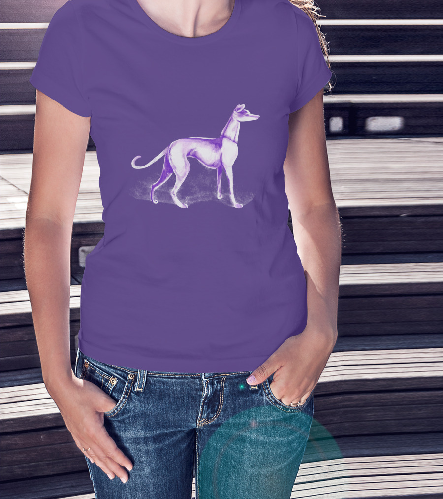 That One Purple Dog Greyhound Merch T-Shirt