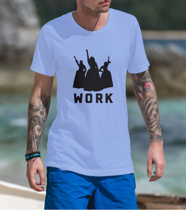 Hamilton Goods Store Schuyler Sisters Work T-Shirt