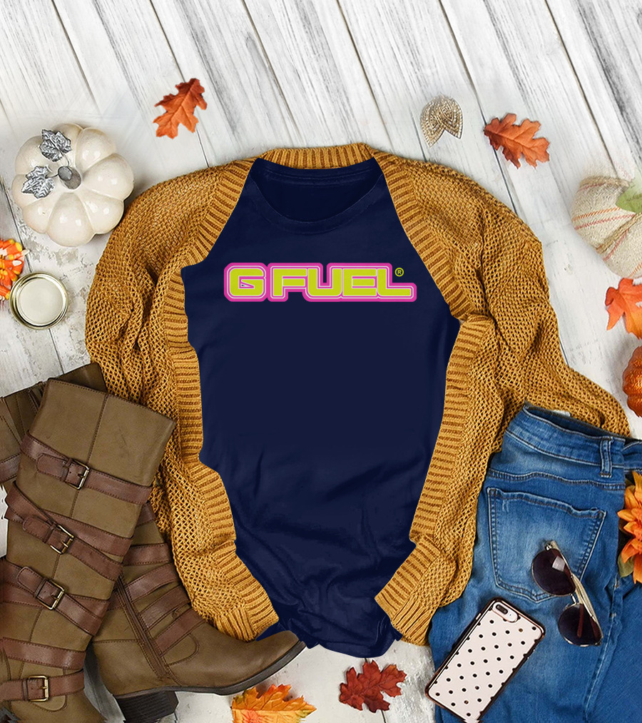 G Fuel Neon Logo Energy Formula T-Shirt