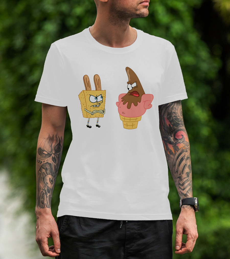 Y Patricio Láminas Artísticas Cone Fight T-Shirt