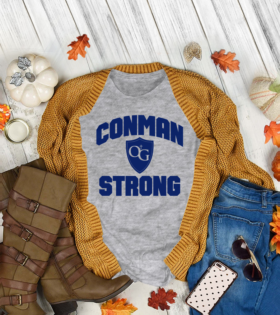 CONMAN OG STRONG Shield Emblem T-Shirt