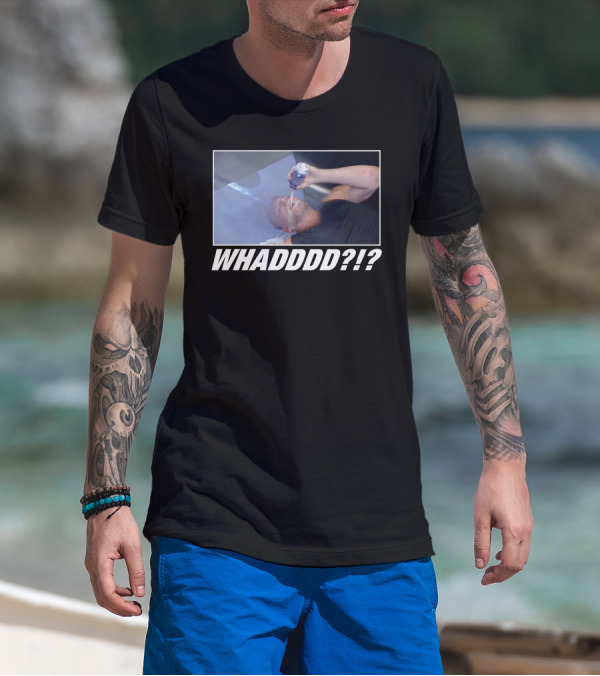 WHADDDD?? Cream Spray Moment T-Shirt