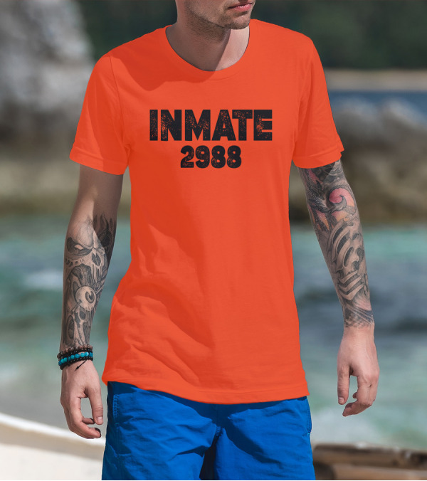 Inmate 2988 Boogie2988 Prison Number T-Shirt