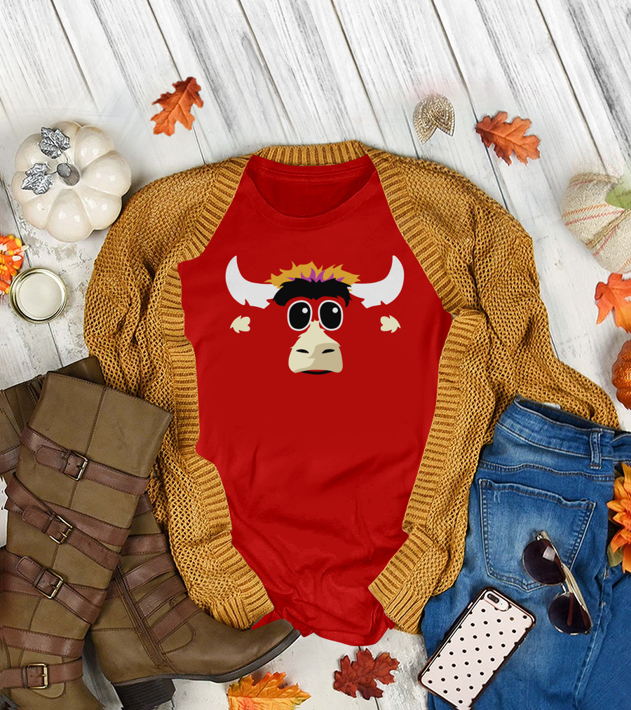 Obama Benny The Bull Mascot Icon T-Shirt