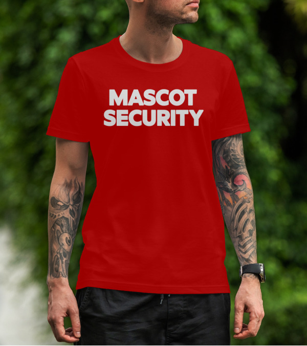 Mascot Security Team Uniform T-Shirt