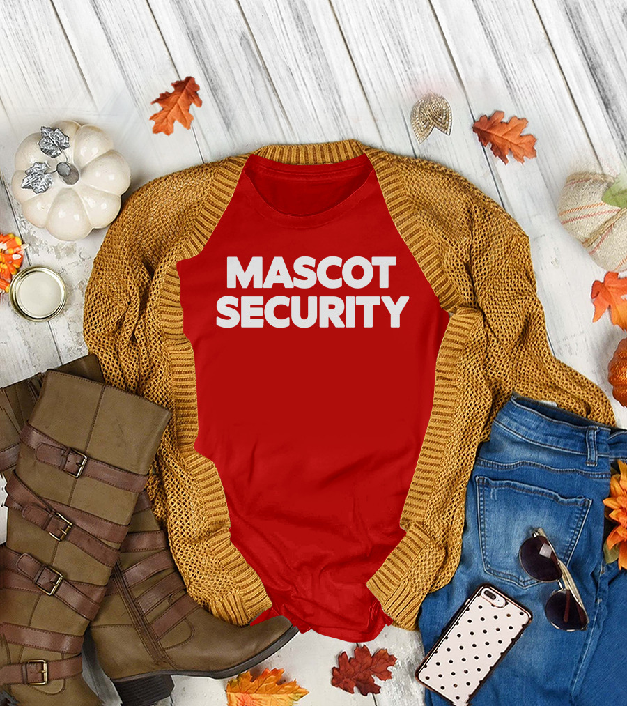 Mascot Security Team Uniform T-Shirt