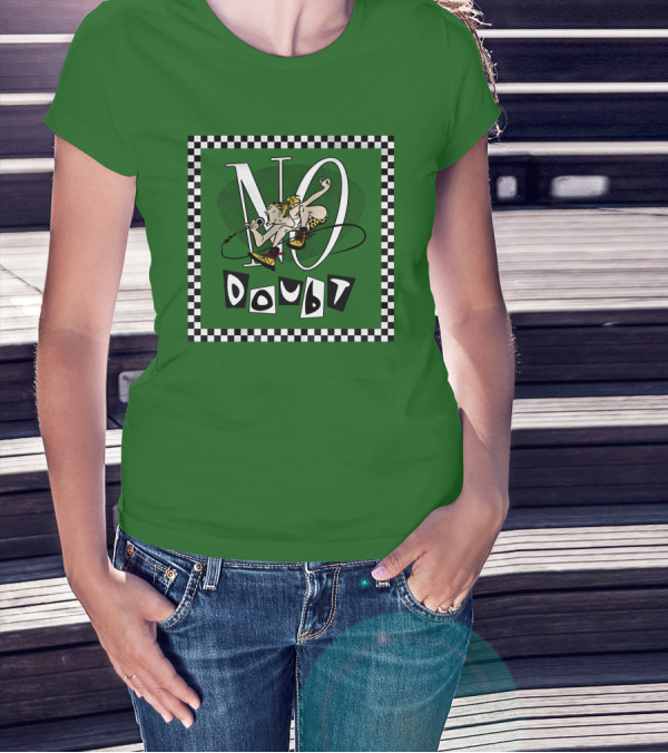 No Doubt Trapped In A Box Checkered T-Shirt