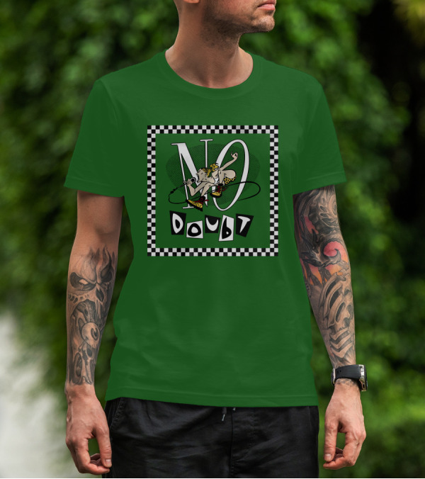 No Doubt Trapped In A Box Checkered T-Shirt
