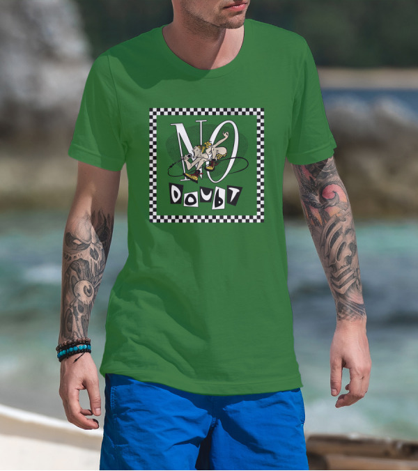 No Doubt Trapped In A Box Checkered T-Shirt