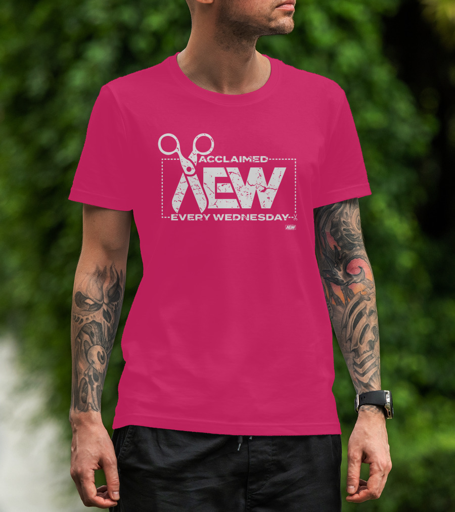 Acclaimed AEW Every Wednesday T-Shirt
