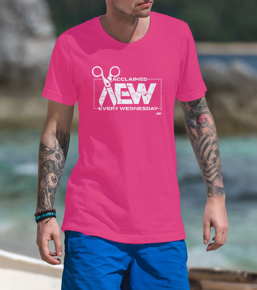 Acclaimed AEW Every Wednesday T-Shirt