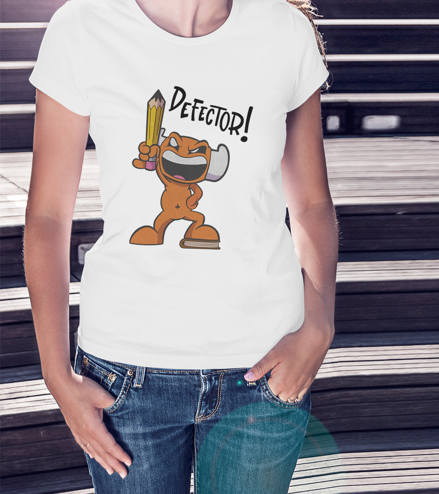 Defector El Toro Merch Character With Pencil T-Shirt