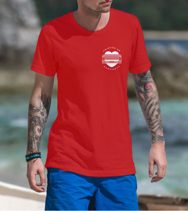 Friends Of Carhartt Heart And Trolley Symbol T-Shirt