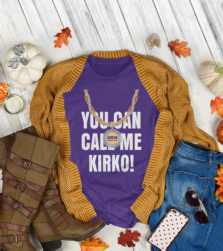 KFAN Sports Radio You Can Call Me Kirko T-Shirt