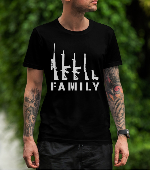 FAMILY Gun Silhouettes Collection T-Shirt
