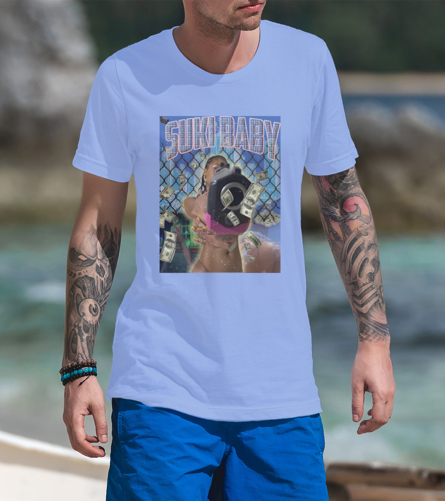 Suki Baby Money And Glamour Urban Aesthetic T-Shirt