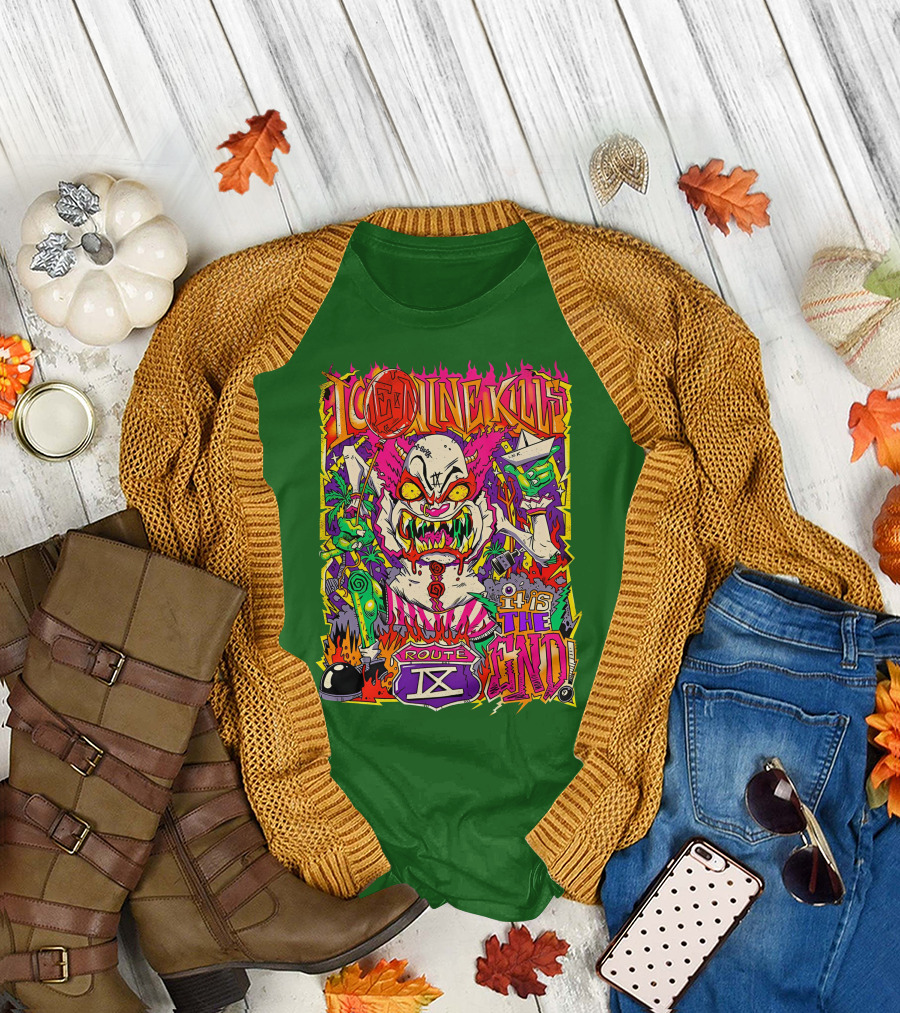 Ice Nine Kills Zombie Clown Route IX It’s The End T-Shirt