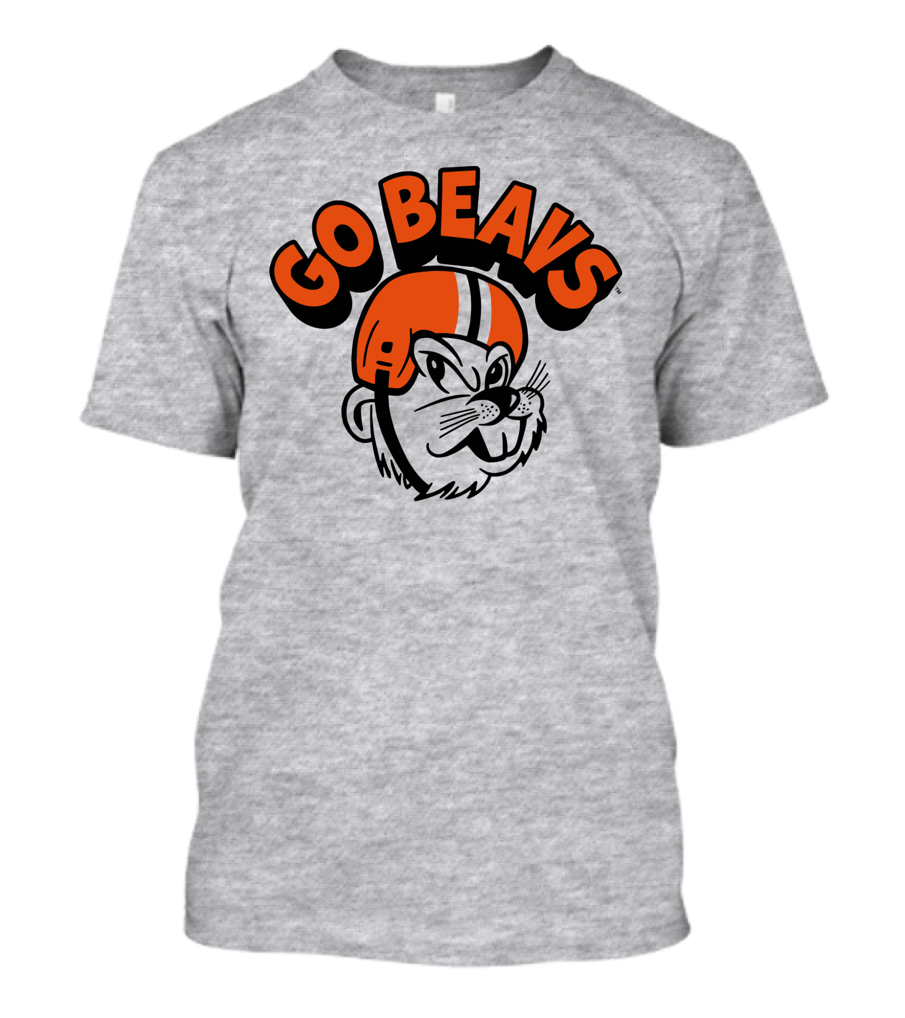 Vintage OSU Go Beavs Football Beaver Mascot T-Shirt
