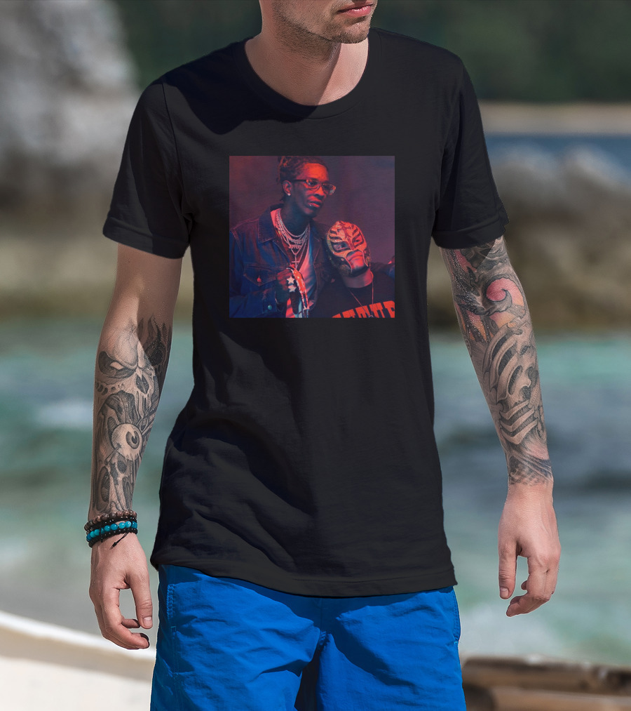 Young Thug Rey Mysterio Collaboration T-Shirt