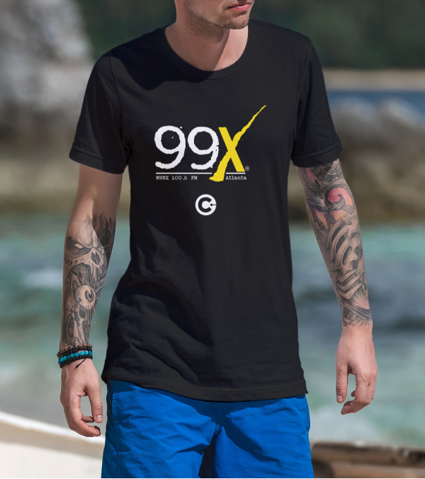 99X WNNX 100.5 FM Atlanta Radio Station T-Shirt