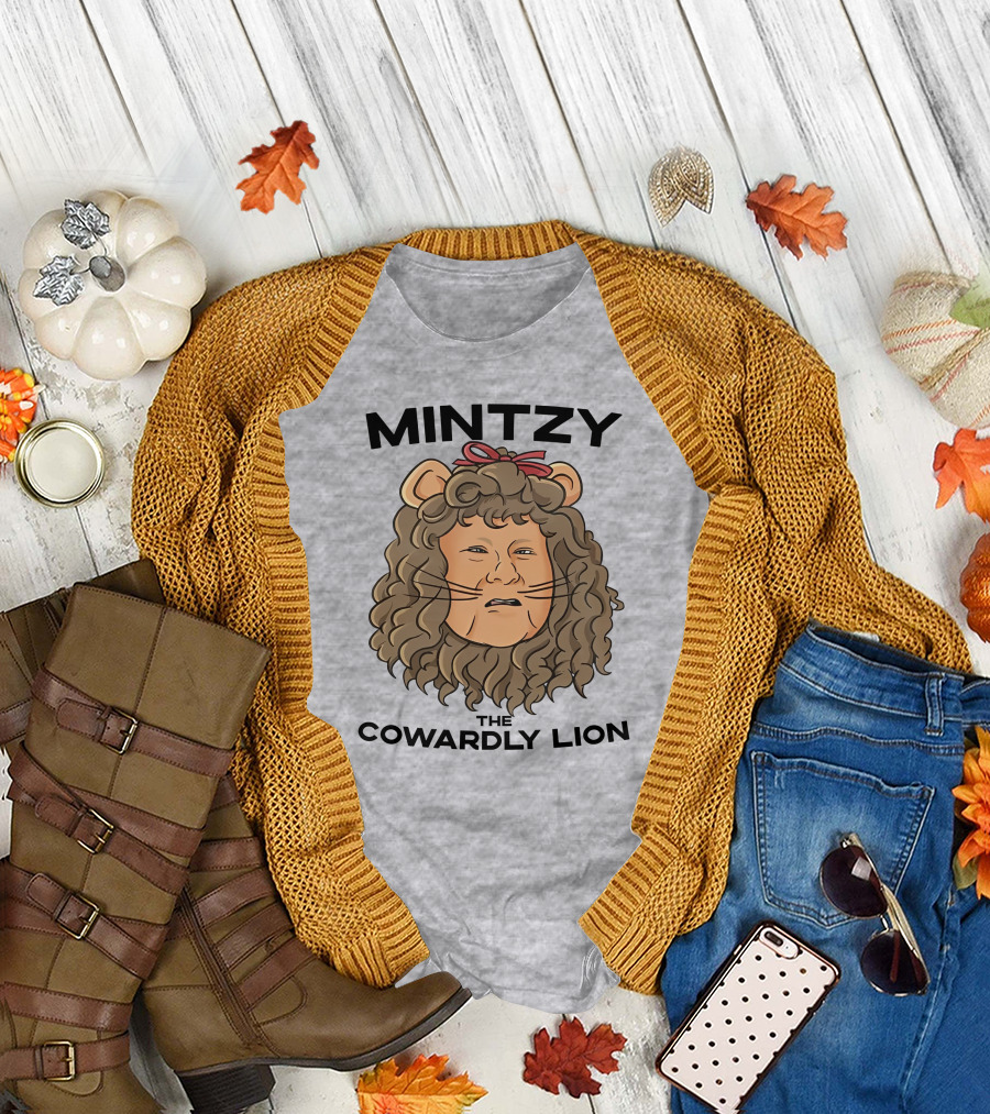MINTZY The Cowardly Lion T-Shirt