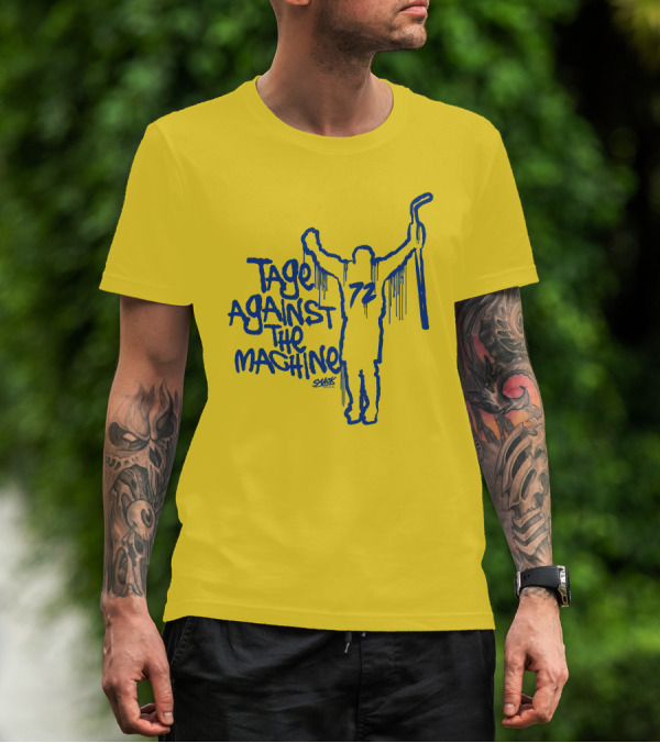 Tage Against The Machine 72 Hockey Silhouette Smack T-Shirt