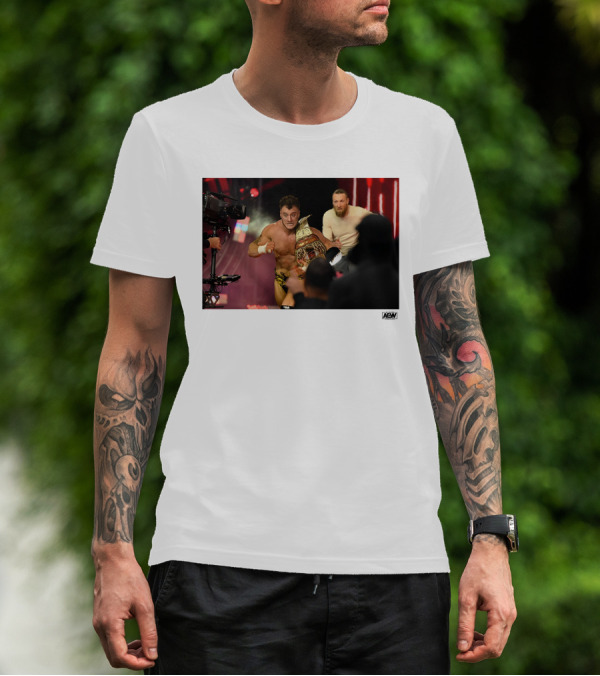 AEW Mjf Vs Bryan Danielson Running Scared Championship Showdown T-Shirt