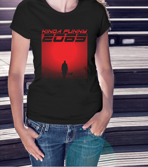 Kinda Funny 2065 Video Game Culture Film Television Comics T-Shirt