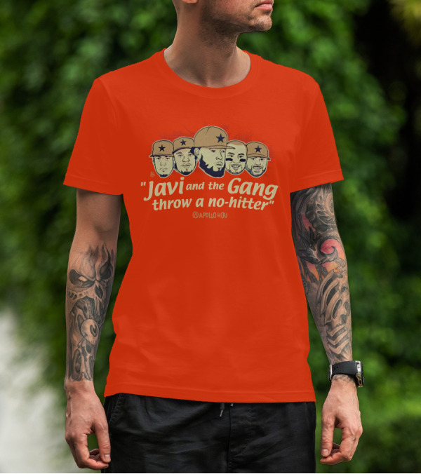 Apollohou Javi And The Gang Throw A No-Hitter Baseball T-Shirt