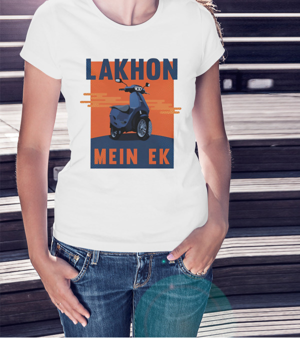 Lakhon Mein Ek Ola Electric Scooter T-Shirt