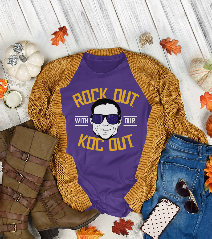 Sota Sports Creator Spring Store Rock Out With Our Koc Out Sunglasses Face T-Shirt