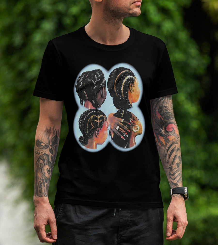 Outlander Jacob Rochester Goddess Braided Hairstyles T-Shirt