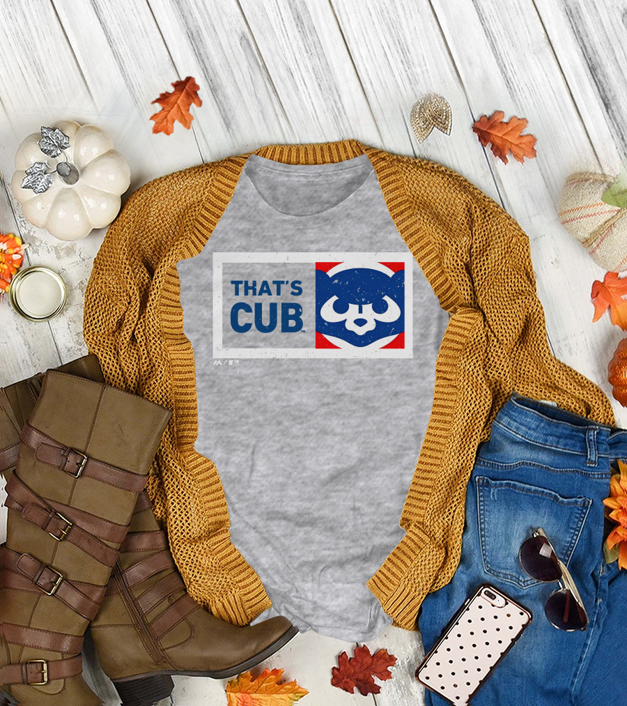 Chicago Cubs That's Cub Blue Bear T-Shirt