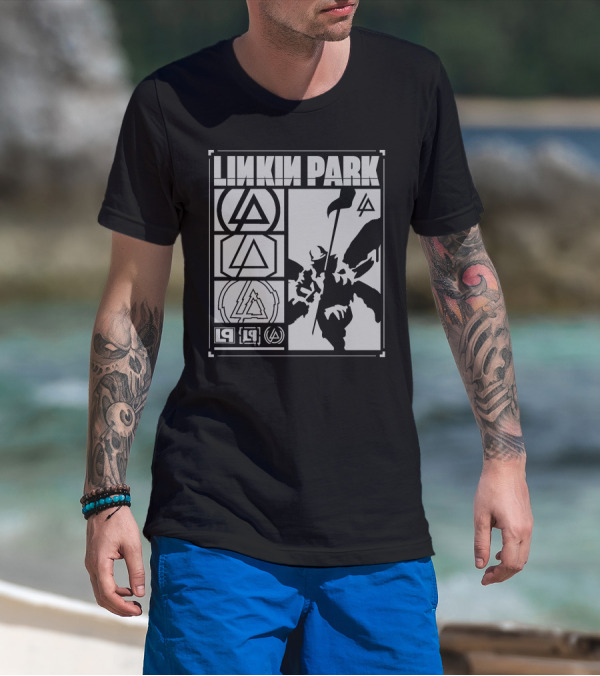 Linkin Park Logos Collection With Soldier T-Shirt