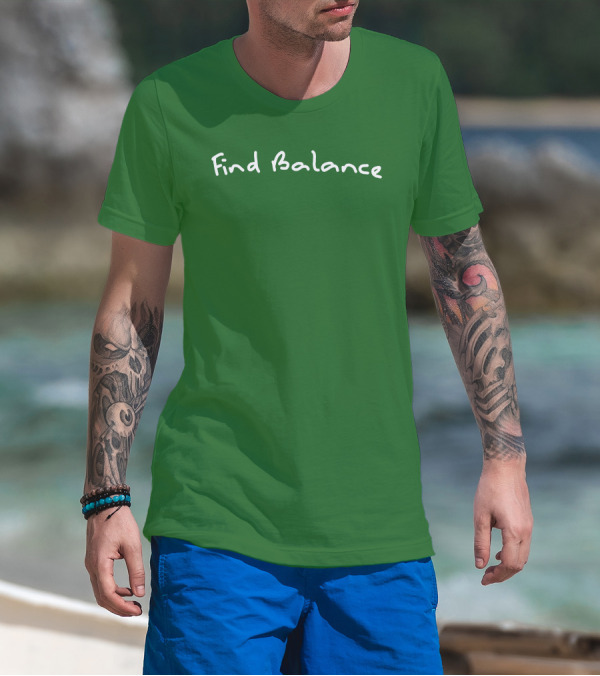 Find Balance Dreci Wearing T-Shirt