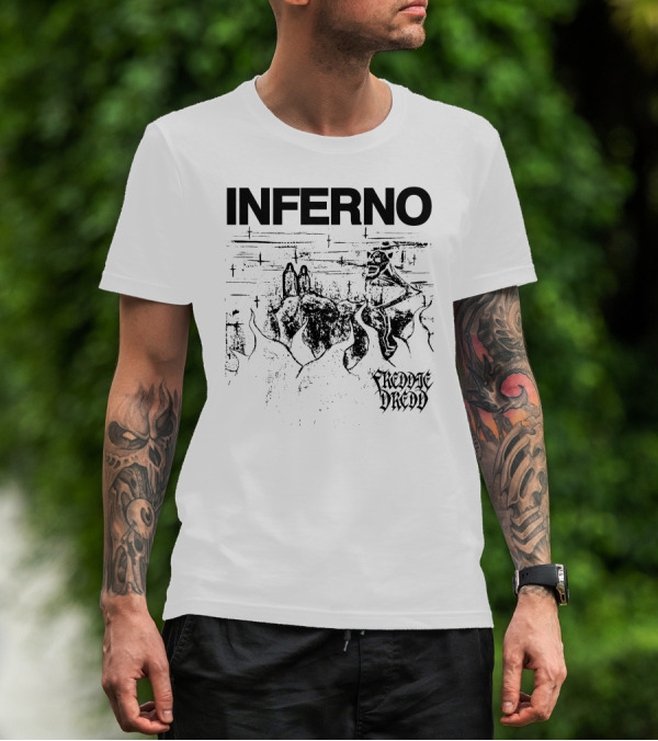 INFERNO Freddie Dredd Store White T-Shirt