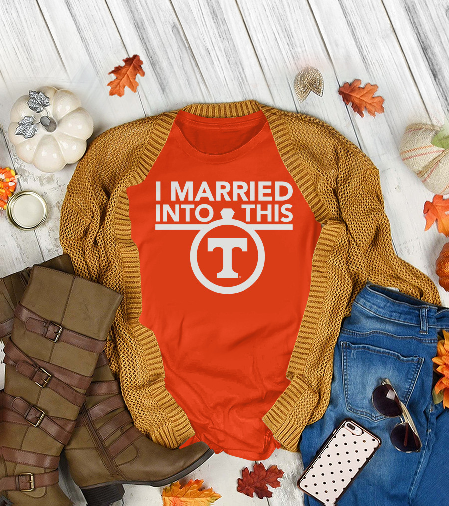 I Married Into This Tennessee Vols Champion T-Shirt