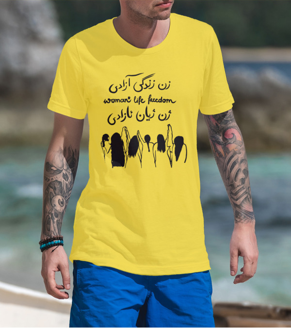 Thehouseofpod Woman Life Freedom زن زندگی آزادی زن ژیان ئازادی T-Shirt