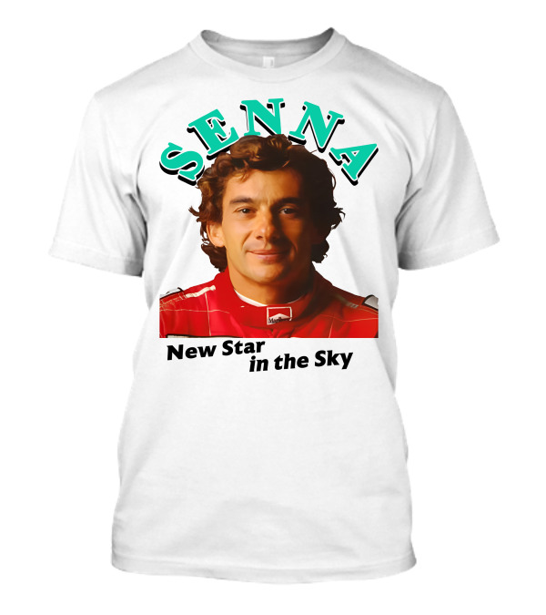 Senna New Star In The Sky Racing Legend T-Shirt