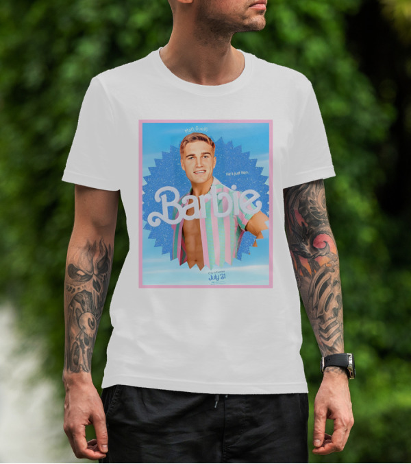 Matt Guelfi He's Just Ken Barbie Movie July 21 T-Shirt