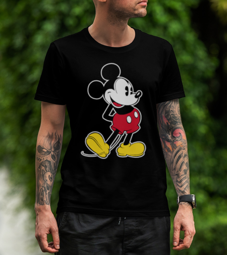 Disney Classic Mickey Mouse Standing Pose T-Shirt