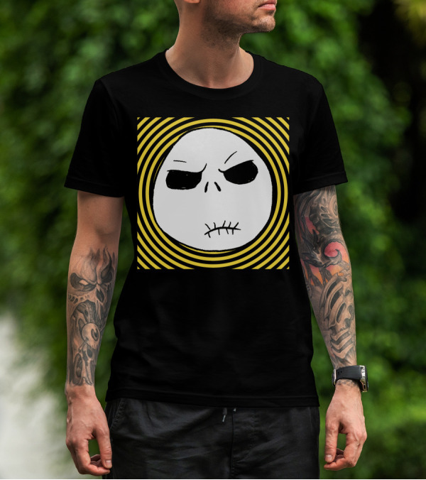 Disney Jack Skellington Spiral Face T-Shirt