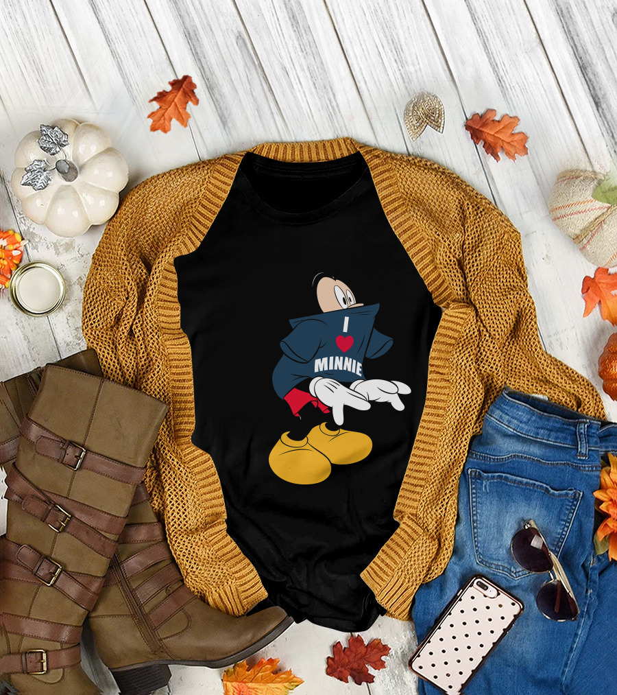 Mickey I Love Minnie Disney T-Shirt