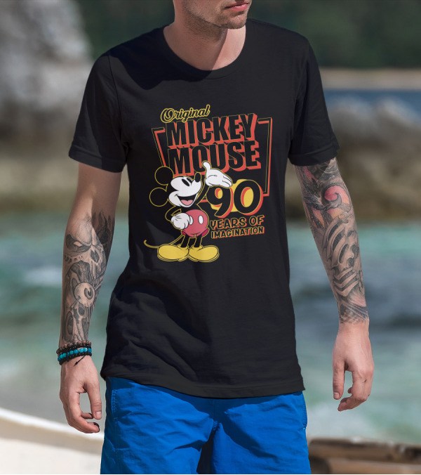 The Original Mickey Mouse 90 Years Of Imagination T-Shirt