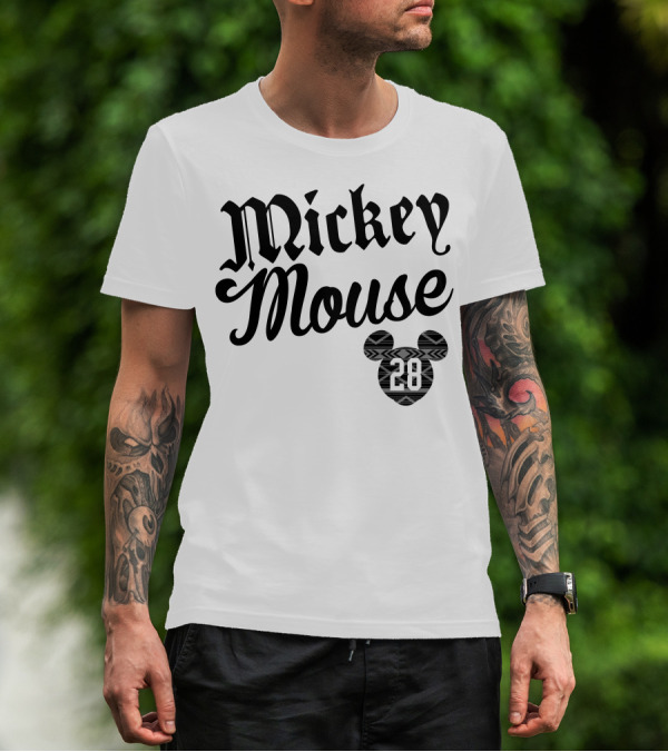 Mickey Mouse 28 Tribal T-Shirt