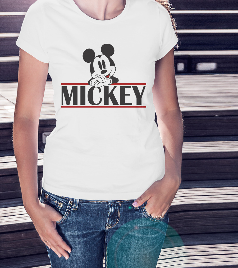 Disney Mickey Mouse Resting Mickey Classic Pose T-Shirt