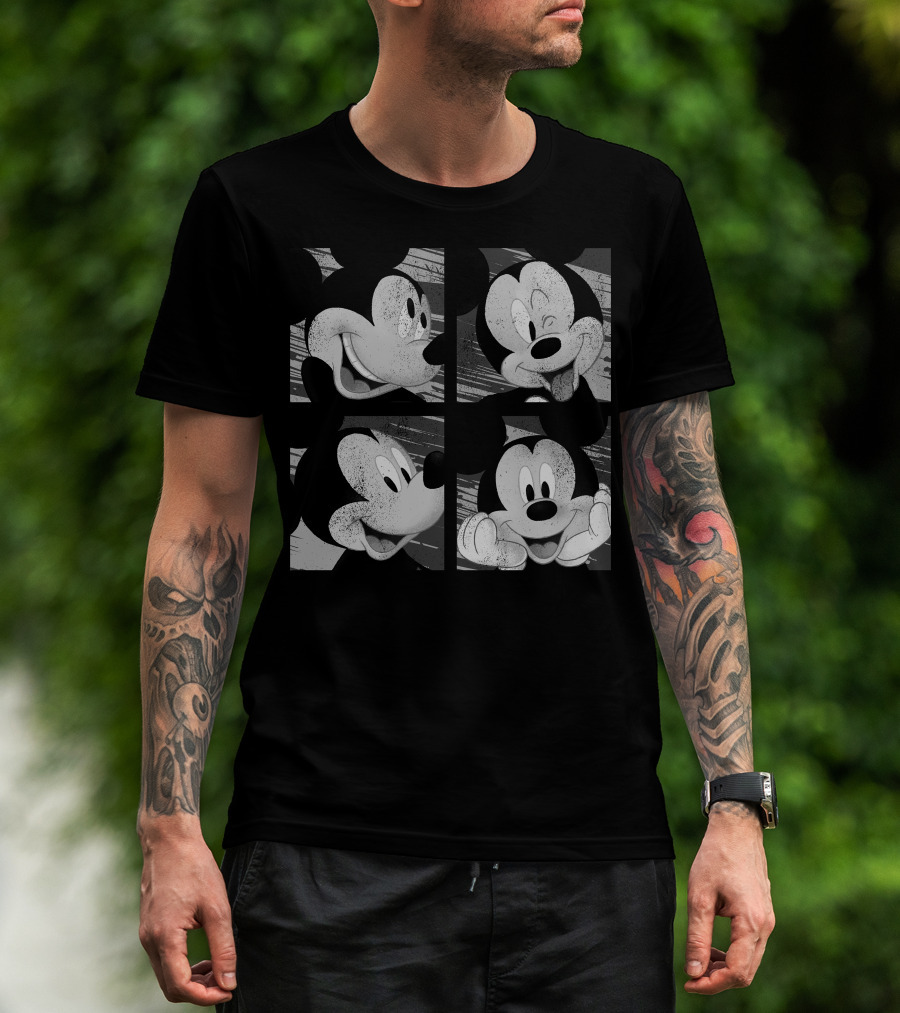 Disney Mickey Mouse Yearbook Vintage Expressions T-Shirt