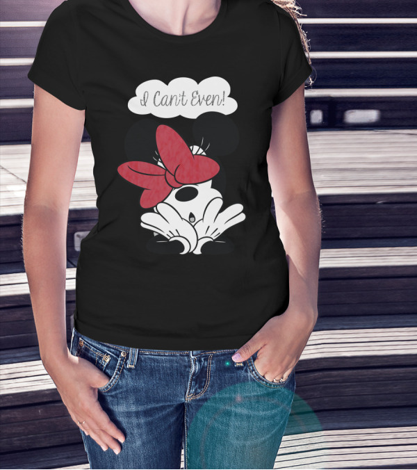 Minnie Mouse I Can't Even Disney Iconic Expression T-Shirt