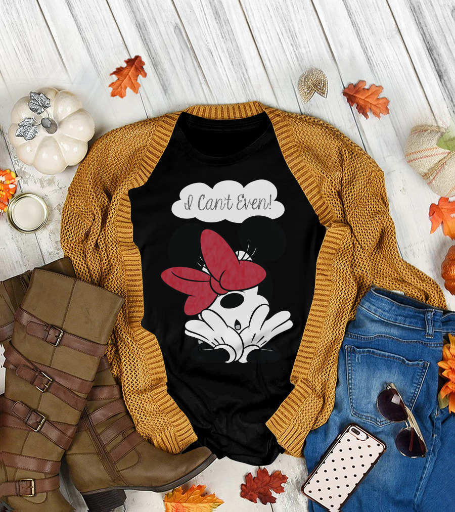 Minnie Mouse I Can't Even Disney Iconic Expression T-Shirt